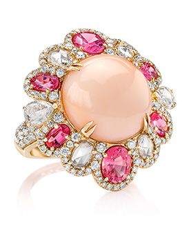 #CELLINI #Conch #Pearl #PinkSapphires #Diamonds