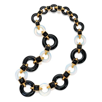 #AldoCipullo #Onyx #Gold #Opaline