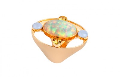 #MARC-DELOCHE #opale #opal #calcedoine #calcedony #citrine