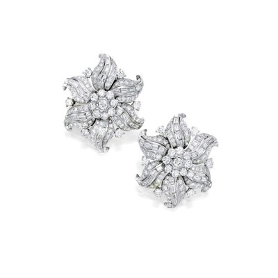 #Paul-Flato #Diamonds #Earclip