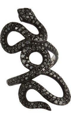 #REPOSSI #Gold #Balck Diamond #diamant noir #Ring #Bague