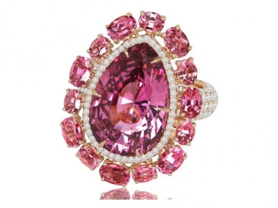 SUTRA #spinels #RoseGold #Diamonds #Ring