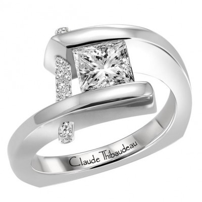 #CLAUDE THIBAUDEAU #Ring #Diamonds