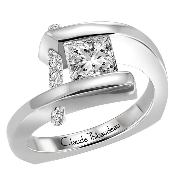 #CLAUDE THIBAUDEAU #Ring #Diamonds