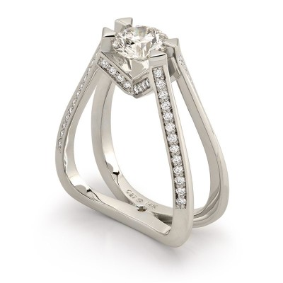 #COFFIN AND TROUT #diamonds #ring