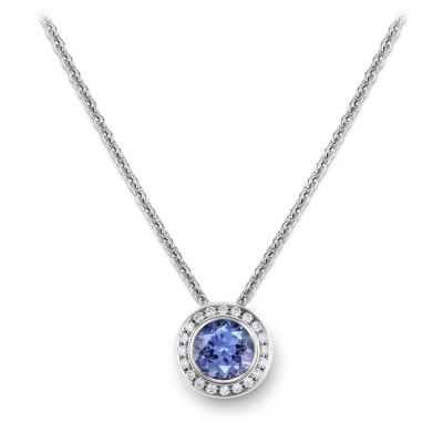 #GUBELIN #jewellery #glowing fire #pendant #tanzanite #diamonds