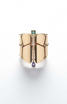 #HERMES #Rose Gold #Iolite #green Beryl #Diamonds #Or rose #Beryl vert #Diamants