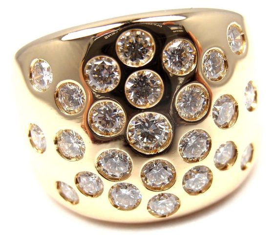 #HERMES #gold #ring #diamonds