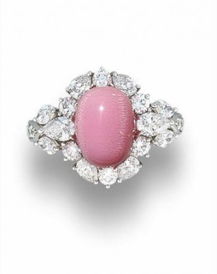 #ALAIN R. TRUONG #Ring #Diamonds #Pearl #Conch