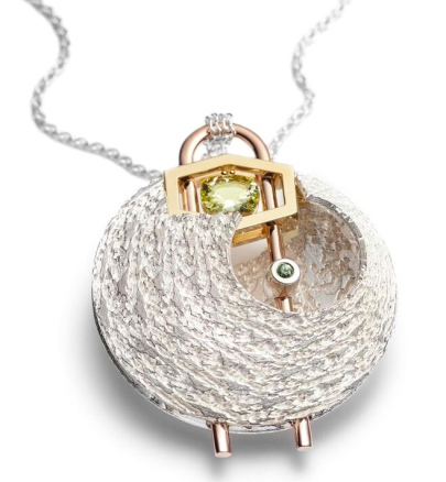 #CAROLINE ROYER #Necklace #Chrysoberyl