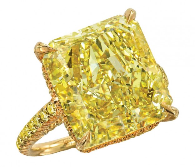 #CORA #Yellow diamonds #Ring