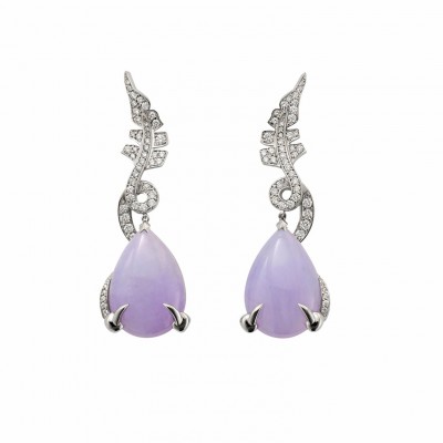 #DAVID MARSHALL #lavender_jade #earrings
