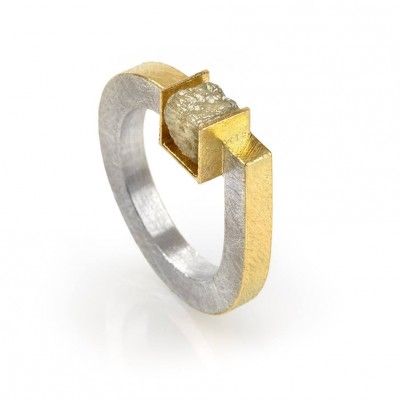 #JOSEF KOPPMANN #Ring #Bague #Rough diamond #Diamant brut