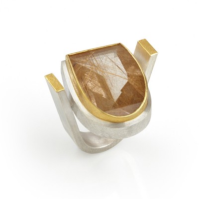 #JOSEF KOPPMANN #Ring #rutile quartz