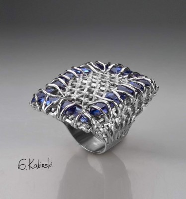 #KABIRSKY #Bague #ring #sapphires #saphirs