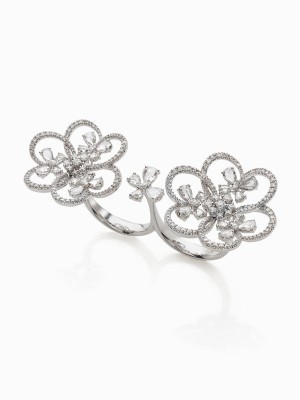 #VALENTINA CALLEGHER #diamonds #double ring