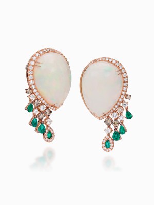 #VALENTINA CALLEGHER #opals #emeralds #diamonds #diamonds