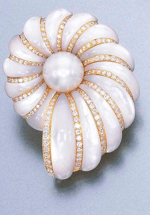 #FARAONE #MotherOfPearlShell #Diamond #CulturedPearl