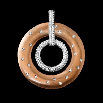 #FRIDA #Fine Jewellery #Strata™ Collection. #Pendant #Fine Jewelry #Pink Gold #Diamodns #Diamants.jpg