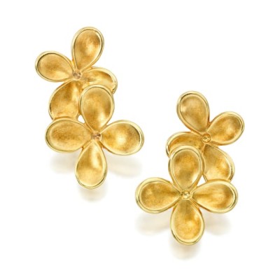 #ANGELA CUMMINGS # Gold #EarClips