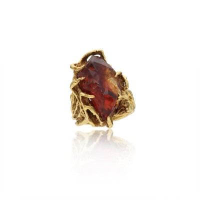 #ARTHUR KING #Gold #Citrine #Ring #Or #Citrine #Bague