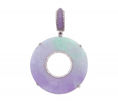 #DAVID LIN #Jade #diamond #pendant