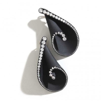 EMMANUEL TARPIN #Seashell #Diamonds #earrings