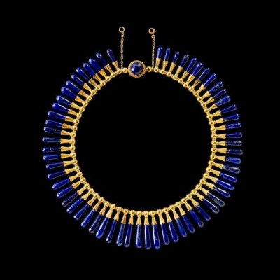 #LUIGI FRESCHI #EgyptianStyle #gold #LapisLazuli #Necklace