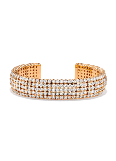 #NORMAN SILVERMAN #Diamonds #Gold #Bracelet