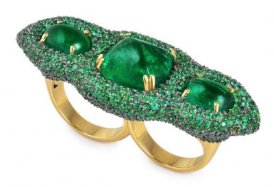 #PARULINA #ring #emeralds #émeraudes