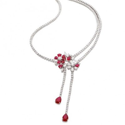 #RECARLO #Rubies #Diamonds #Necklace