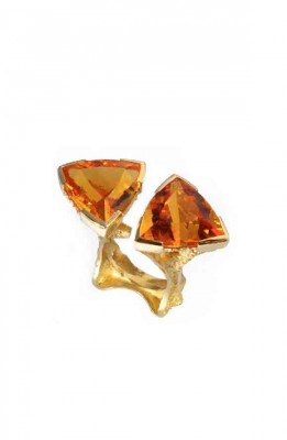 #THIERRY VENDOME #Bague 'Gaudi' #citrine #2012