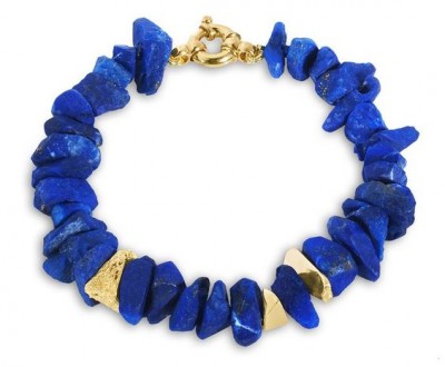 #THIERRY VENDOME #Neclace #collier #gold #or #Lapis lazulis