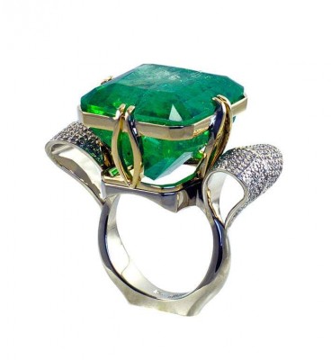 #KOPOSOV #Emeraude #Emerald #Ring