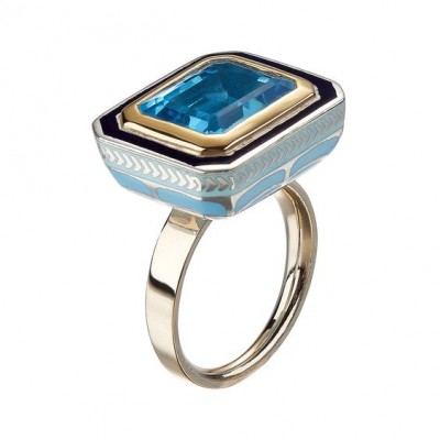 #ALICE CICOLINI #Swiss Blue Topaz #Topaze
