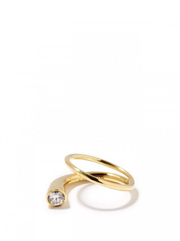 #KATKIM #Ring #Gold #Diamond #Bague #Diamant
