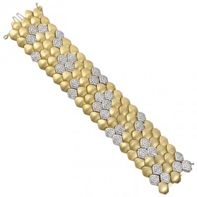#PAOLO COSTAGLI #Bracelet #gold #or #Diamants #Diamonds