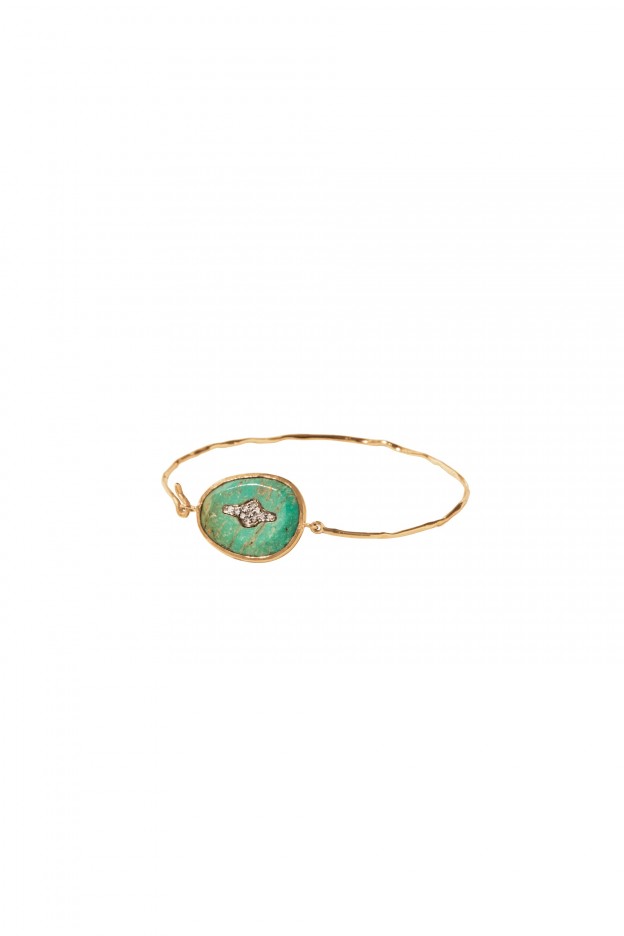 #PASCALE MONVOISIN #Turquoise #Or Rose #Turquoise #Diamants #Pink Gold #Diamonds