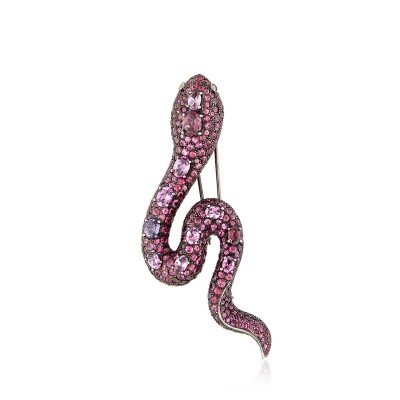 #PIRANESI #Rubies #Granets #Daimonds #Rubis #Grenats #Diamants #Brooch #Broche