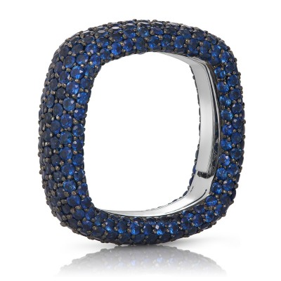 #SUSAN KOTTEMANN #Blue Sapphire Pave #Ring