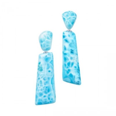 #THOMAS JIRGENS #Larimar #Earrings