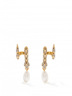 #HARRIS REED X MISSOMA #black and white diamonds #earrings #Diamants noirs et blancs #Perles #Pearls_1