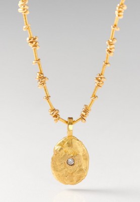 #HEIKE GREBENSTEIN #Pendant #Gold #Diamond #Pendentif #Or #Diamant