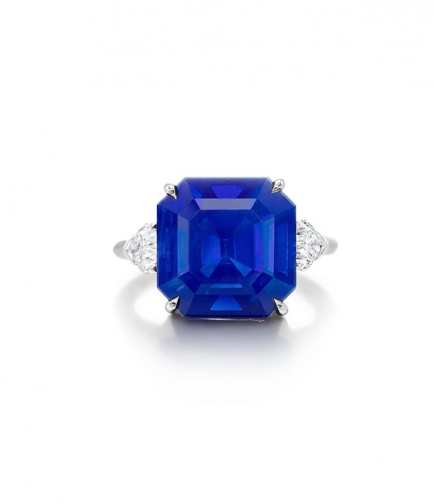 #Harry Winston #kashmir sapphire #diamonds