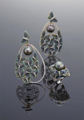 #ILGIZ FAZULZYAANOV #ring #earrings #2014