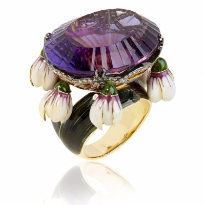 #ILGIZ FAZULZYANOV #ring #amethyste #amethyst #email #enamel