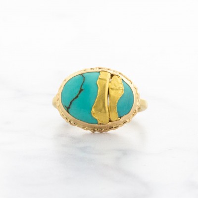 #JAMIE JOSEPH #Ring #bague #Hubei Turquoise