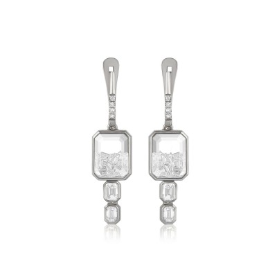 #MORITZ GLIK #Diamonds #Diamants #Earrings #Boucles d'oreilles