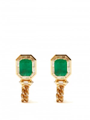 #SHAY #Necklace #Emerald #Diamond #Emeraude #Diamants #Collier