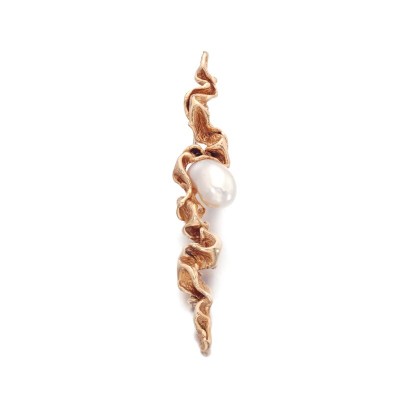 #GILBERT ALBERT #Broche #Brooch #Pearl #perle #gold #or